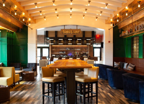 Upscale bistro near the university area